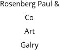 Rosenberg Paul & Co Art Galry