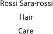 Rossi Sara-rossi Hair Care