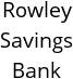 Rowley Savings Bank