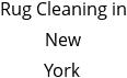 Rug Cleaning in New York