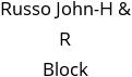 Russo John-H & R Block