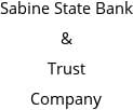 Sabine State Bank & Trust Company