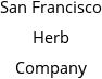 San Francisco Herb Company