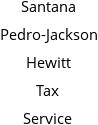 Santana Pedro-Jackson Hewitt Tax Service