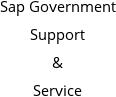 Sap Government Support & Service