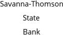 Savanna-Thomson State Bank