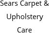 Sears Carpet & Upholstery Care