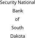 Security National Bank of South Dakota