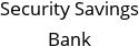 Security Savings Bank