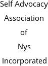 Self Advocacy Association of Nys Incorporated