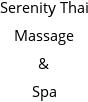 Serenity Thai Massage & Spa