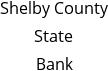 Shelby County State Bank