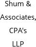 Shum & Associates, CPA's LLP