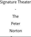 Signature Theater - The Peter Norton Space