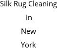 Silk Rug Cleaning in New York