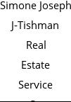 Simone Joseph J-Tishman Real Estate Service Co Incorporated