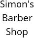 Simon's Barber Shop