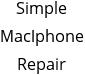 Simple MacIphone Repair