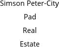 Simson Peter-City Pad Real Estate