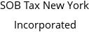 SOB Tax New York Incorporated