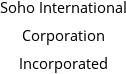 Soho International Corporation Incorporated