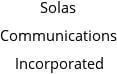 Solas Communications Incorporated