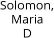 Solomon, Maria D