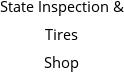 State Inspection & Tires Shop