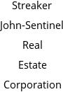 Streaker John-Sentinel Real Estate Corporation