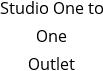 Studio One to One Outlet