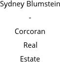 Sydney Blumstein - Corcoran Real Estate