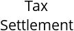 Tax Settlement