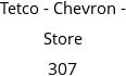 Tetco - Chevron - Store 307