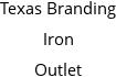 Texas Branding Iron Outlet