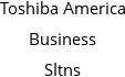 Toshiba America Business Sltns