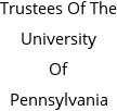 Trustees Of The University Of Pennsylvania