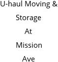 U-haul Moving & Storage At Mission Ave