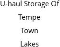 U-haul Storage Of Tempe Town Lakes