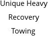 Unique Heavy Recovery Towing