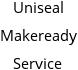 Uniseal Makeready Service