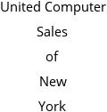 United Computer Sales of New York