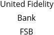 United Fidelity Bank FSB