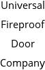 Universal Fireproof Door Company