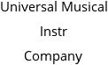 Universal Musical Instr Company