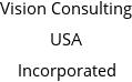 Vision Consulting USA Incorporated