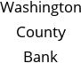 Washington County Bank