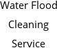 Water Flood Cleaning Service