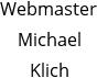 Webmaster Michael Klich