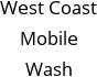 West Coast Mobile Wash