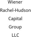 Wiener Rachel-Hudson Capital Group LLC